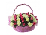 Meaningful Roses - 36 Stems In Basket
